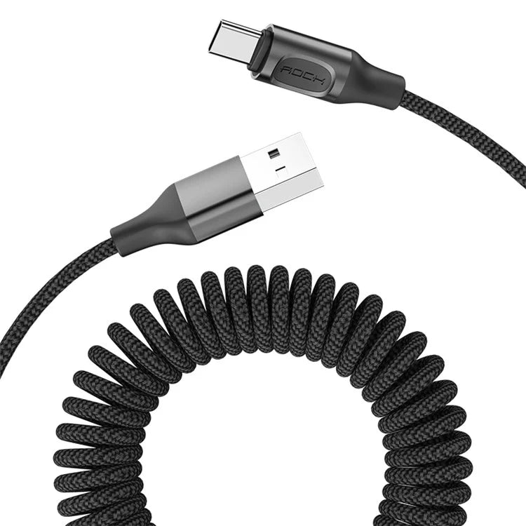 USB-C kabel ROCK 1.5 m. Black