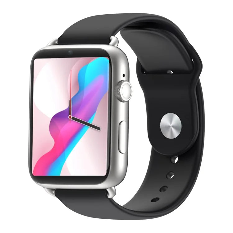 Smartwatch Phone 4G Blood Pressure Fitness Bracelet for iPhone Android - Black