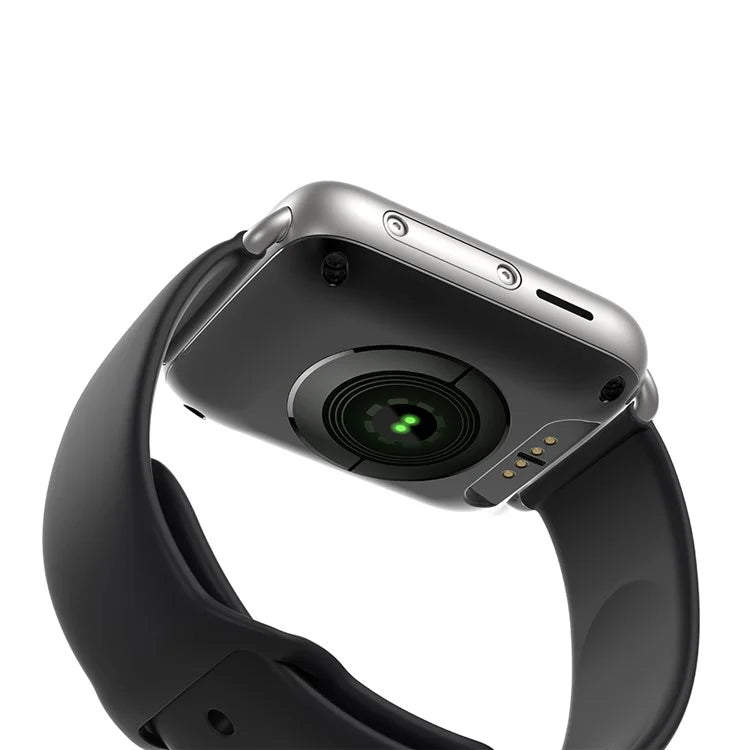 Smartwatch Phone 4G Blood Pressure Fitness Bracelet for iPhone Android - Black