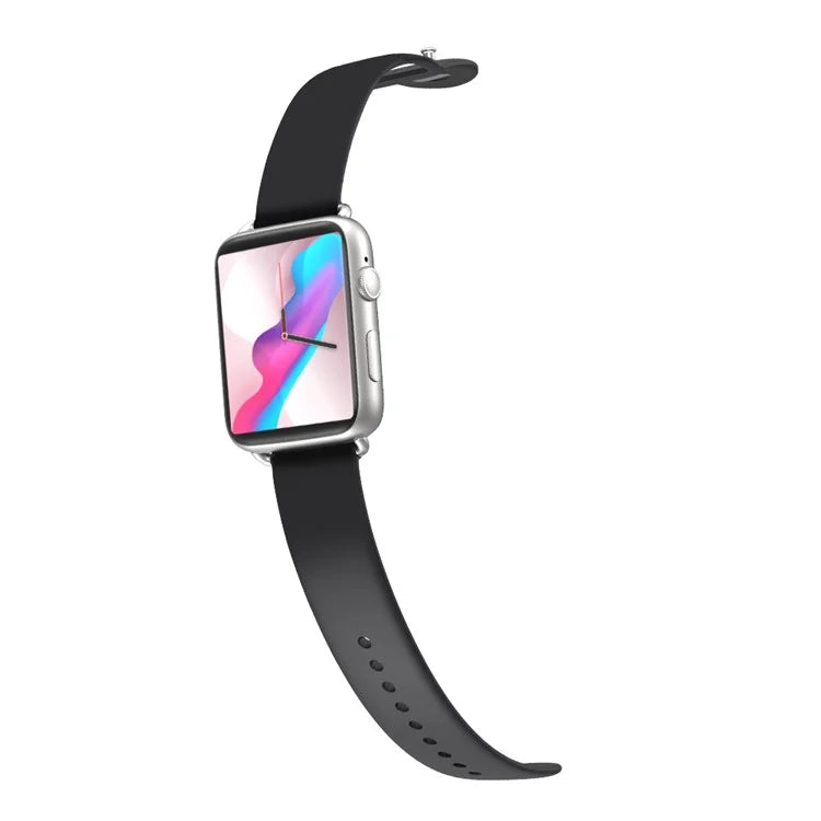 Smartwatch Phone 4G Blood Pressure Fitness Bracelet for iPhone Android - Black