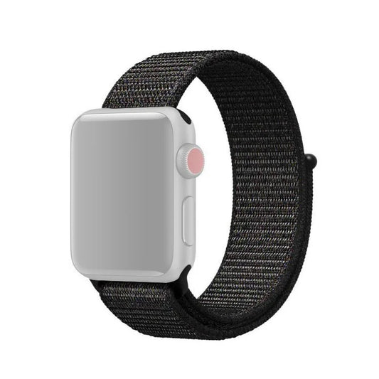 Apple Watch urrem 42/44mm.  Velcro Closure Nylon Sort