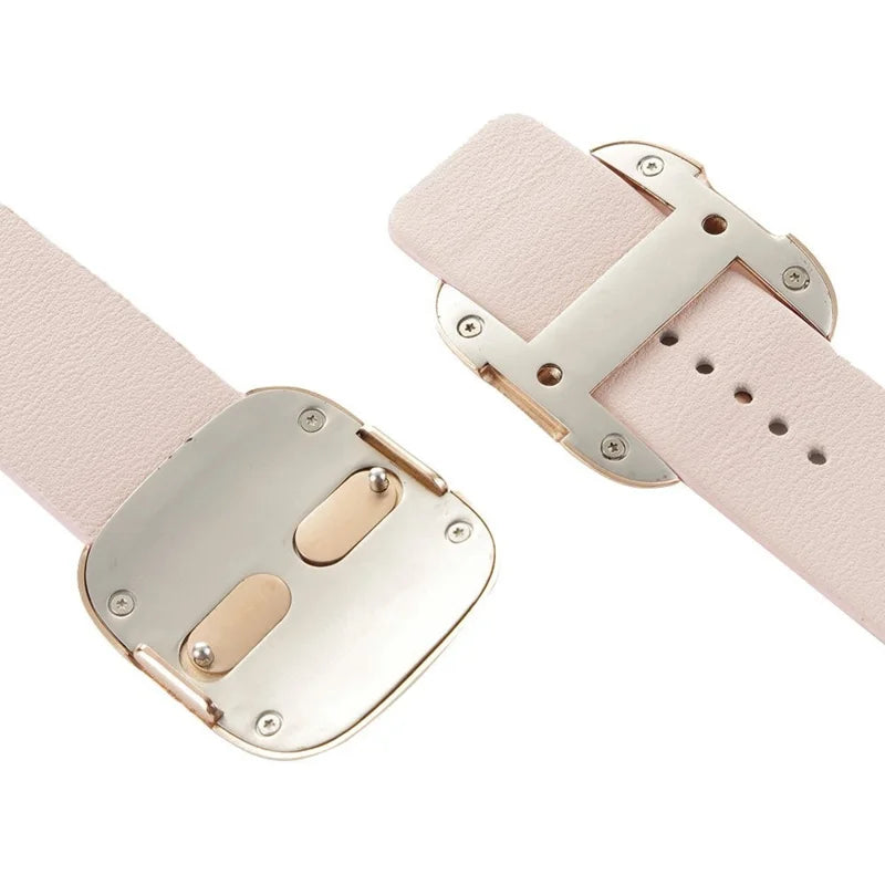 Apple Watch Læder Urrem. 42/44mm. Lyserød