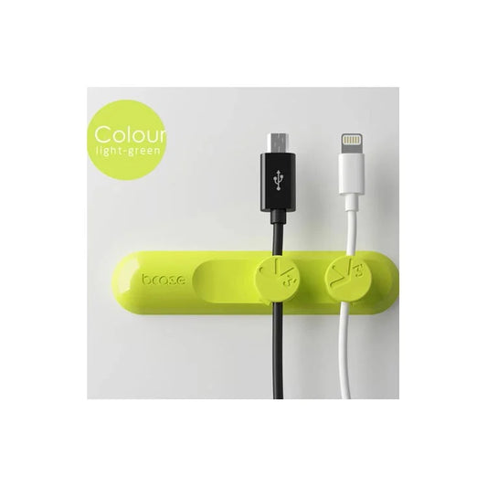 Kabel Organizer med magnet. Grøn