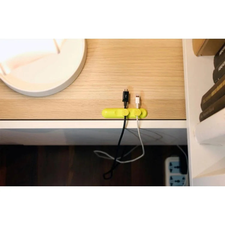 Kabel Organizer med magnet. Grøn