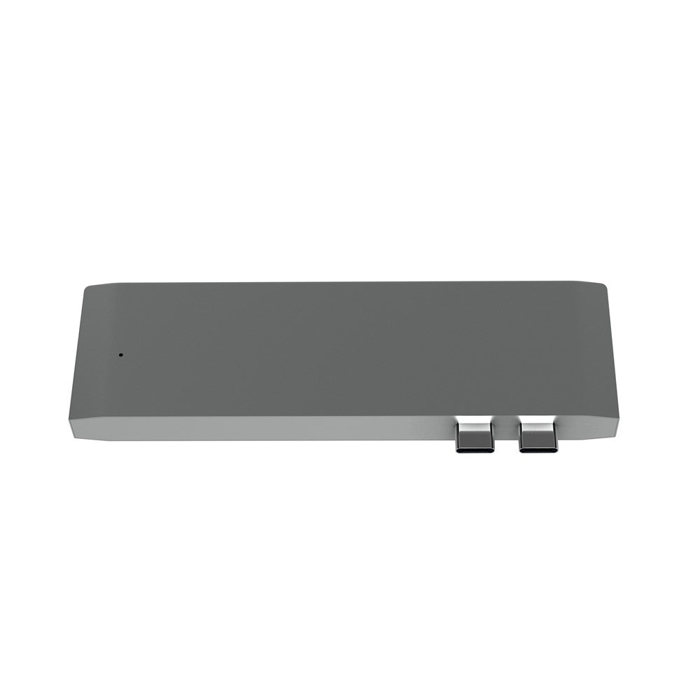 6-in-1 Dual USB Type-C Multi-Port Adapter Dongle Converter for MacBook - produktbillede 6