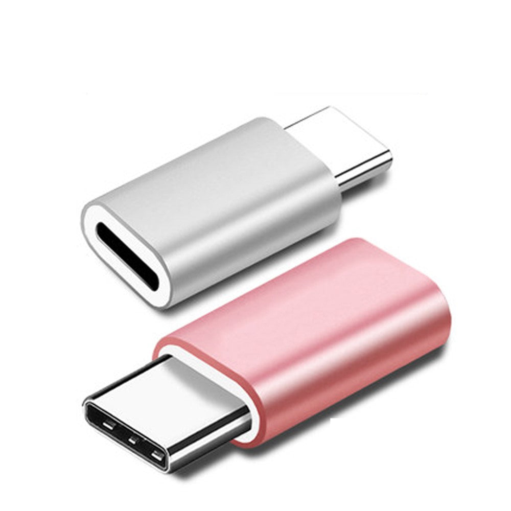 Lightning til USB-C, adaptor rose gold - produktbillede 2