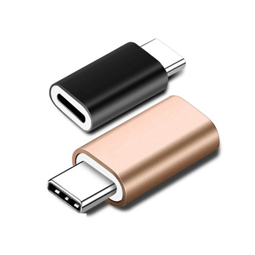 Lightning til USB-C, adaptor gold - produktbillede 2