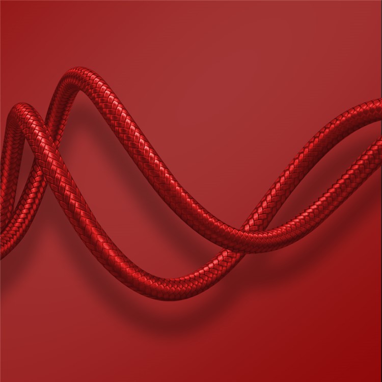 Kabel USB/MicroUSB 1m Rød