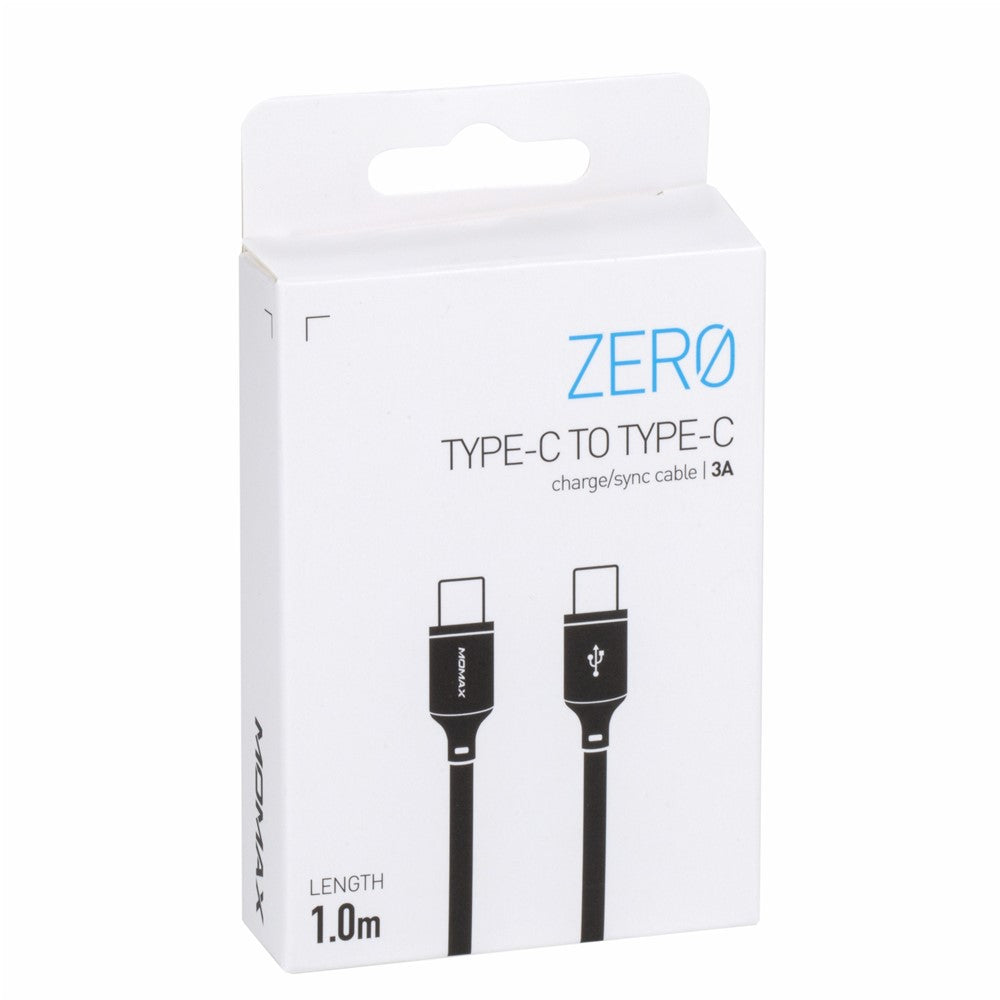 Kabel USBC/USBC 1m sort