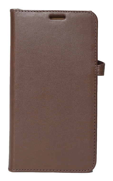 iPhone 12 Pro Max Læder Wallet Flip Cover – Brun – Buffalo