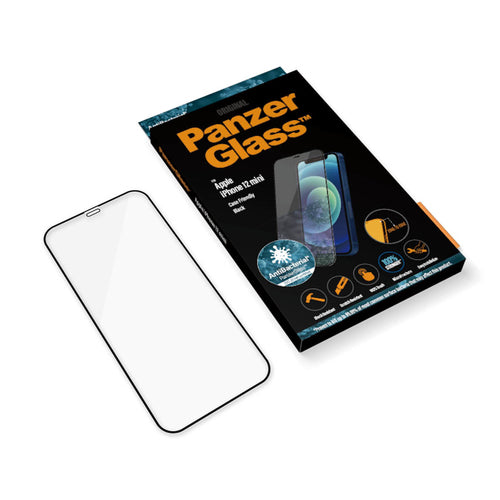 PanzerGlass iPhone 12 mini (CF), Black (AB) - EOL