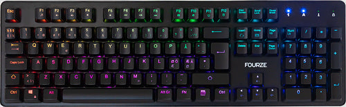 Fourze GK130 Gaming Keyboard mechanic
