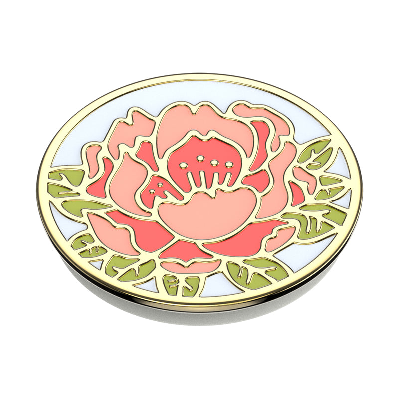 POPSOCKETS Enamel Blooming Peony pink - EOL