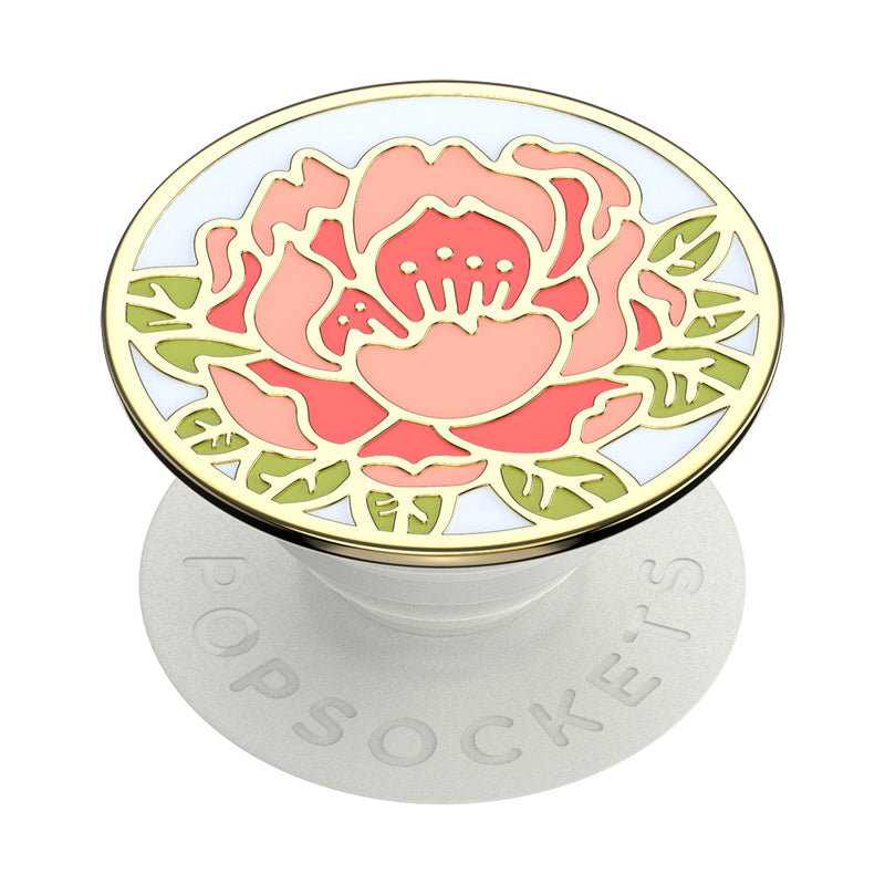 POPSOCKETS Enamel Blooming Peony pink - EOL