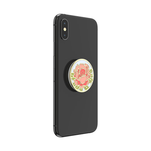 POPSOCKETS Enamel Blooming Peony pink - EOL