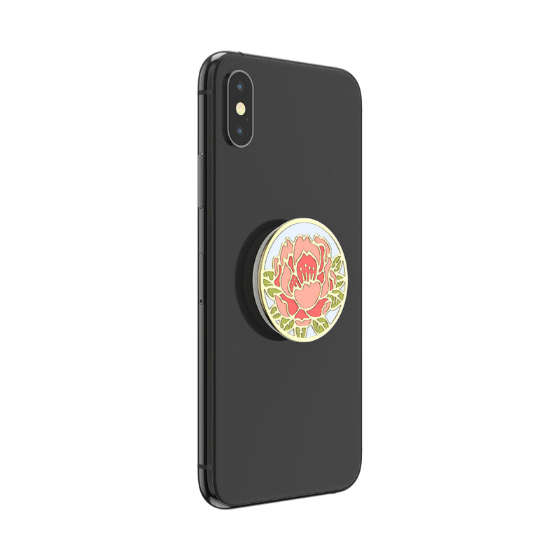 POPSOCKETS Enamel Blooming Peony pink - EOL