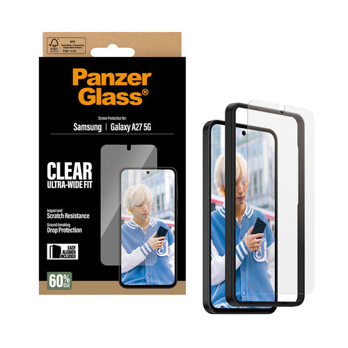 PG Screen Protector Galaxy A26 5G UWF w. EasyAligner