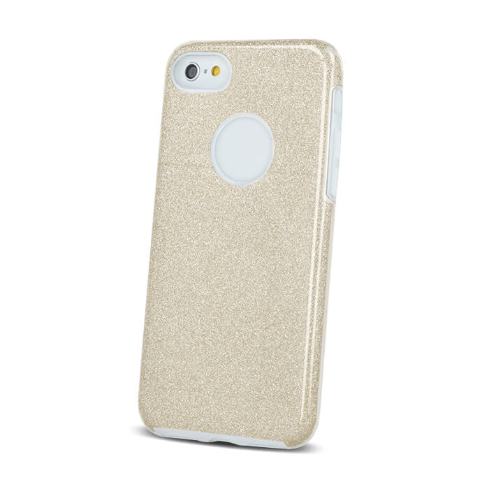 iPhone 7/8/ TPU Cover Glitter 3w1 SE – Guld