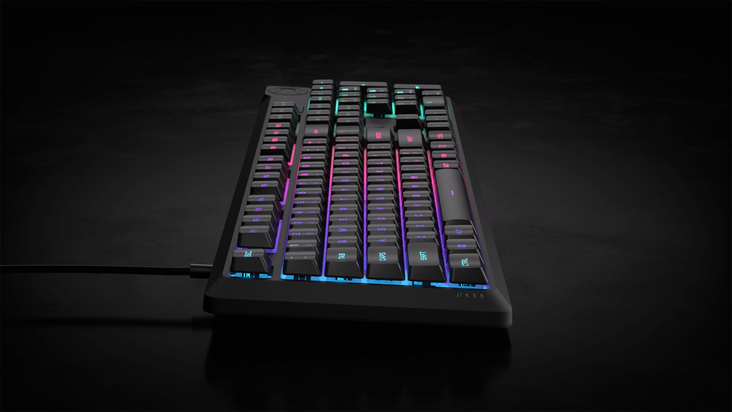 K55 CORE RGB - Gaming Tastatur - billede 6