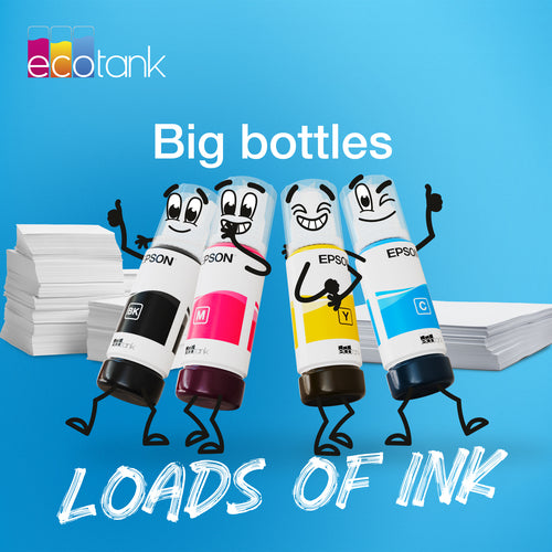 EcoTank 104 - Blækpatron Cyan