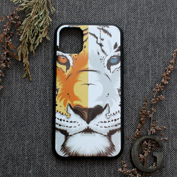 iPhone 11 Pro Max Cover Tiger Hovede