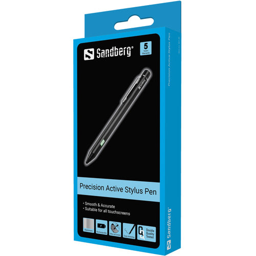 Sandberg Precision Stylus Pen, Sort