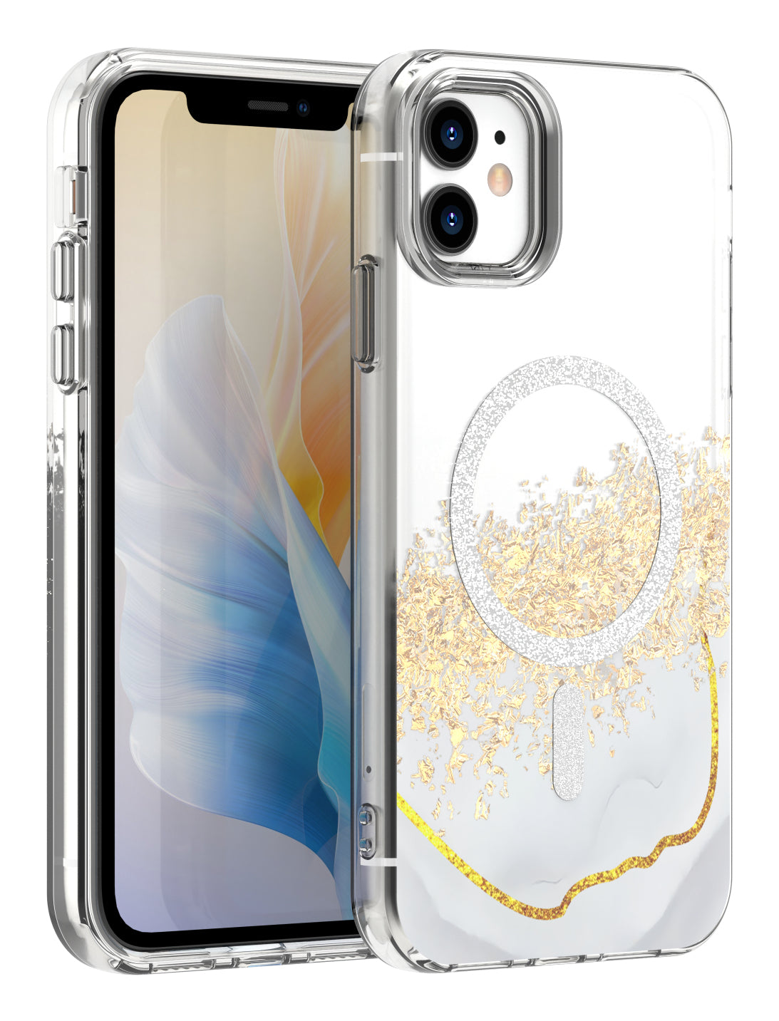 iPhone 11 MagSafe Cover Epoxy Mag – Hvid