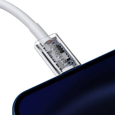 BASEUS USB Cable - Superior Series CATLYS-02 Type-C -  lightning 0,25cm 20W white - billede 4