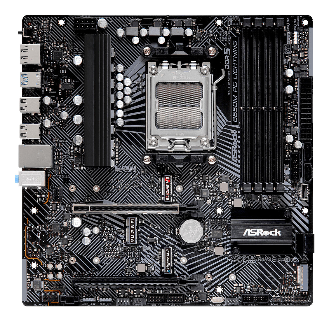 Asrock B650M PG Lightning - billede 3