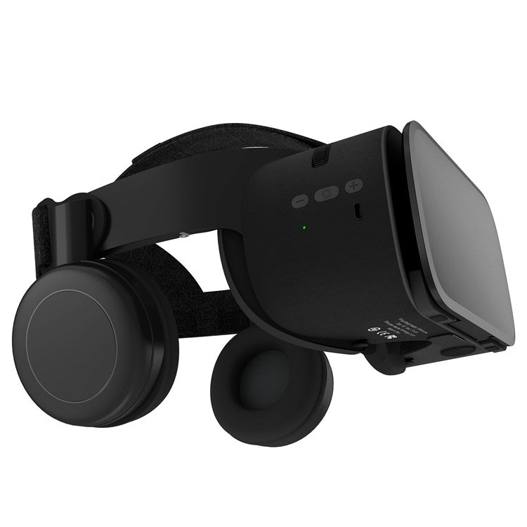 BOBOVR Z6 Bluetooth 3D Glasses Wireless Headset Virtual Reality VR Helmet for Smartphone - Black - produktbillede 3