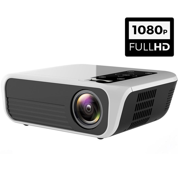T8 3000 Lumens 4K 1080P HD LED Projector Home Theater  USB AV TV VGA HDMI - EU Plug