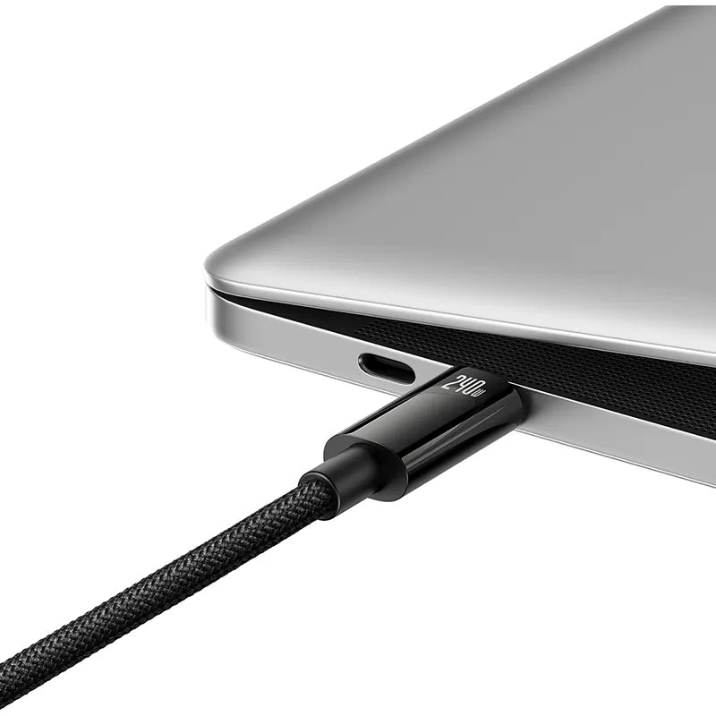 USB/C - USB/C 3m GLD/ Tungsten - billede 3