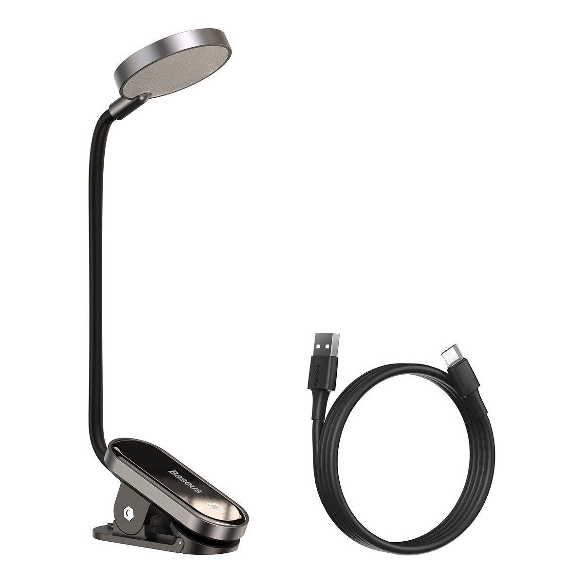 Mini clip lampe - Mørke grå