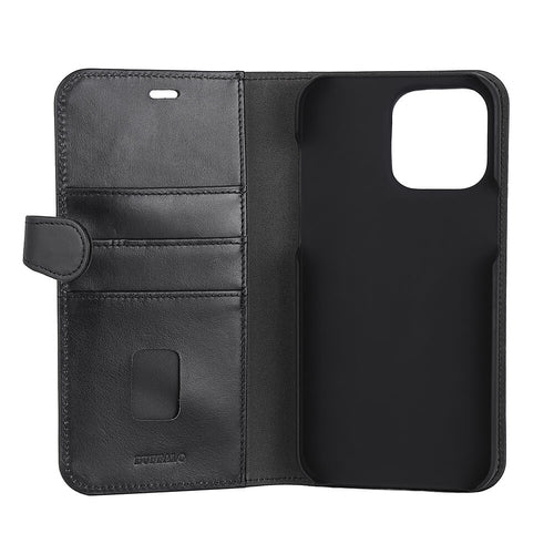 iPhone 14 Pro Max Wallet Flip Cover 2in1 3 card – Sort – Buffalo