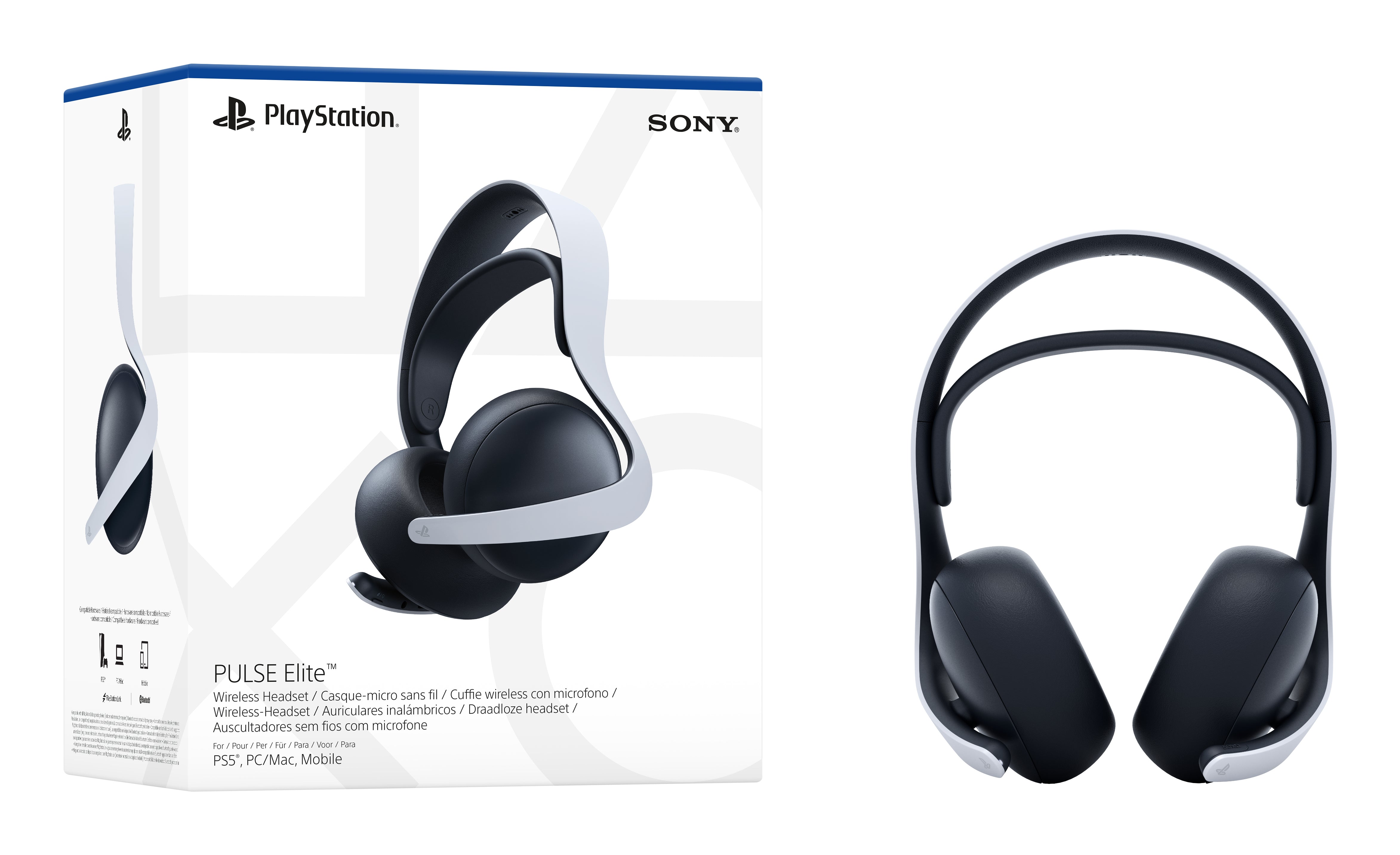 Sony PS5 Headset Pulse ELITE w - billede 7