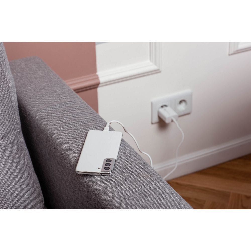 Væglader 25W USBC m/Kabel