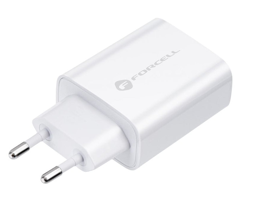 Væglader 25W USBC m/Kabel