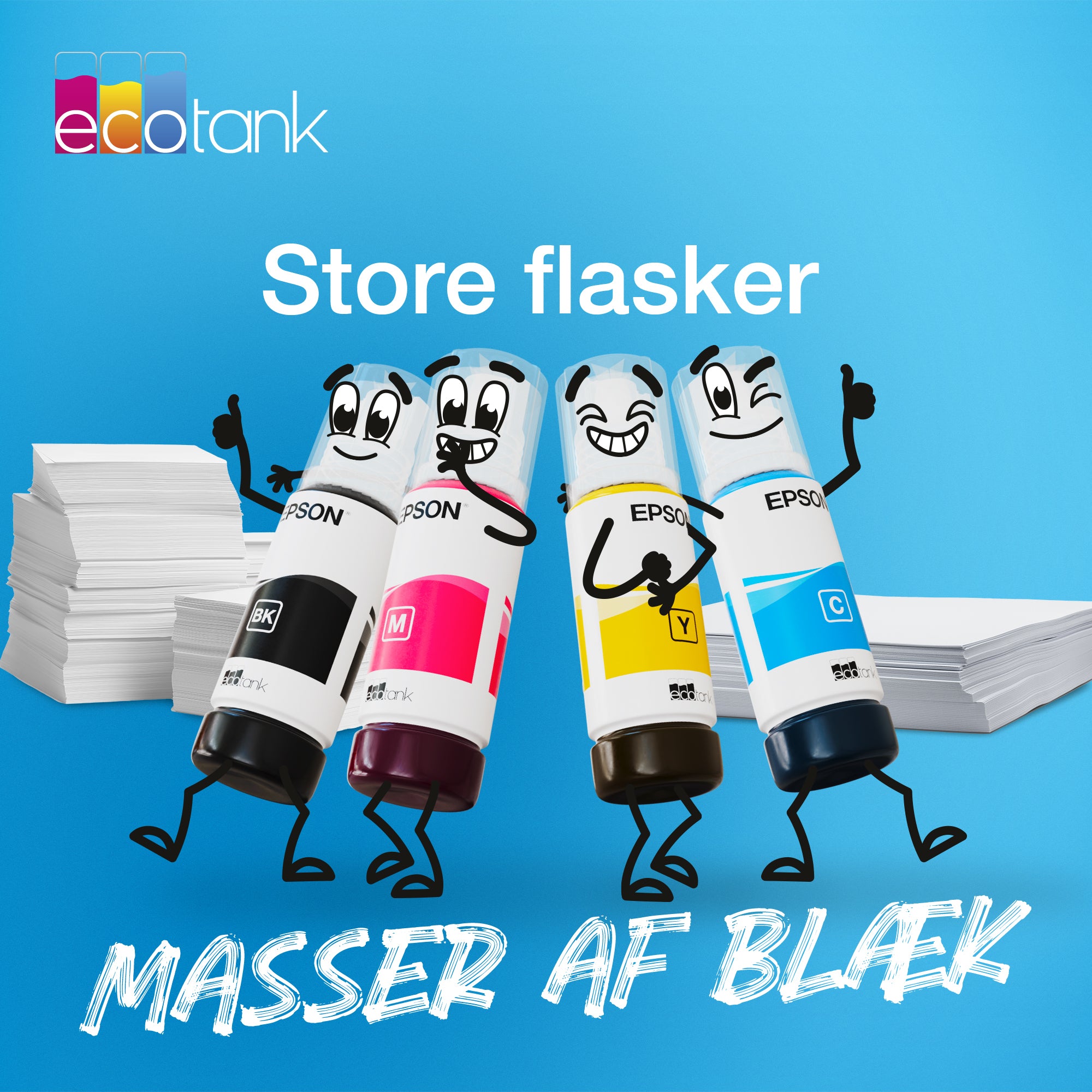 Ink/104 EcoTank Ink Bottle BK - billede 2