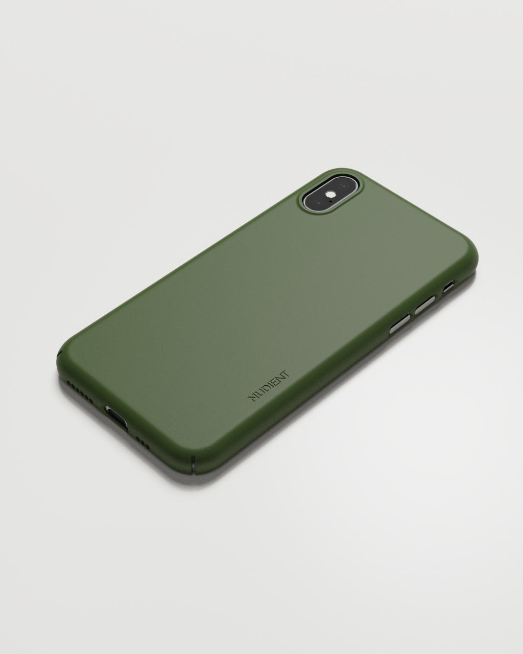 iPhone X/XS Cover – Pine Green/Grøn – Nudient - billede 5