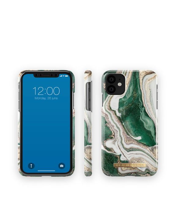 iPhone 11 Marble Golden Jade - billede 2