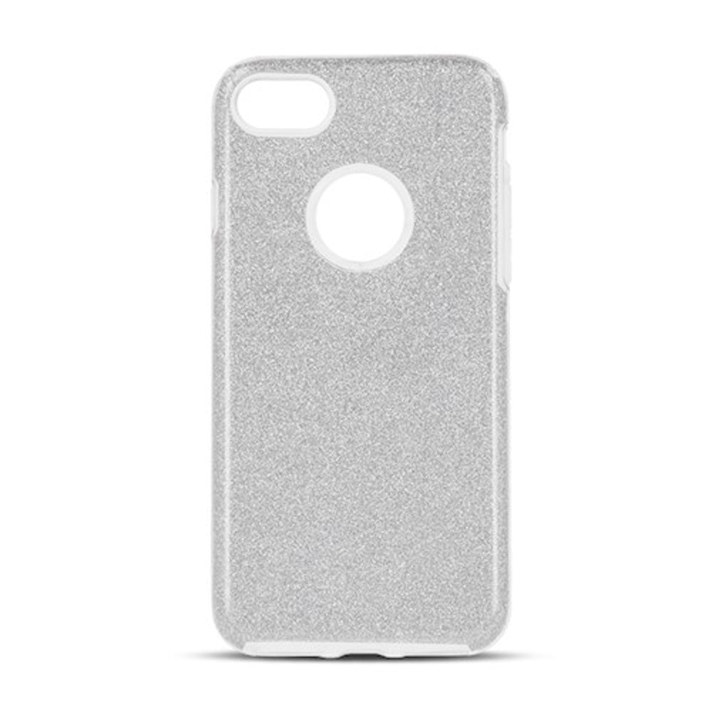 iPhone 16e / 17e MagSafe Cover Glitter 3w1 – Silver