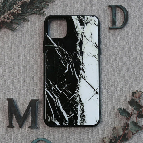 iPhone 11 Pro Cover Marmor – Sort