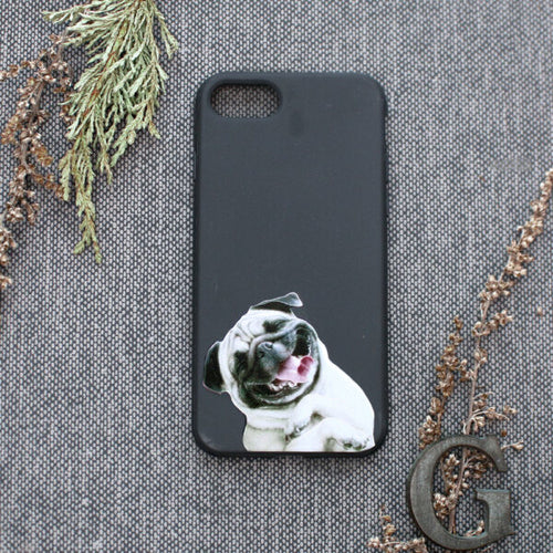iPhone 7/8/SE Cover En Glad Mops