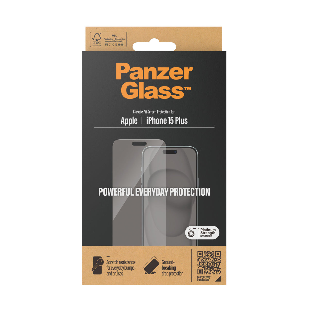 PanzerGlass iPhone 15 Plus - billede 3