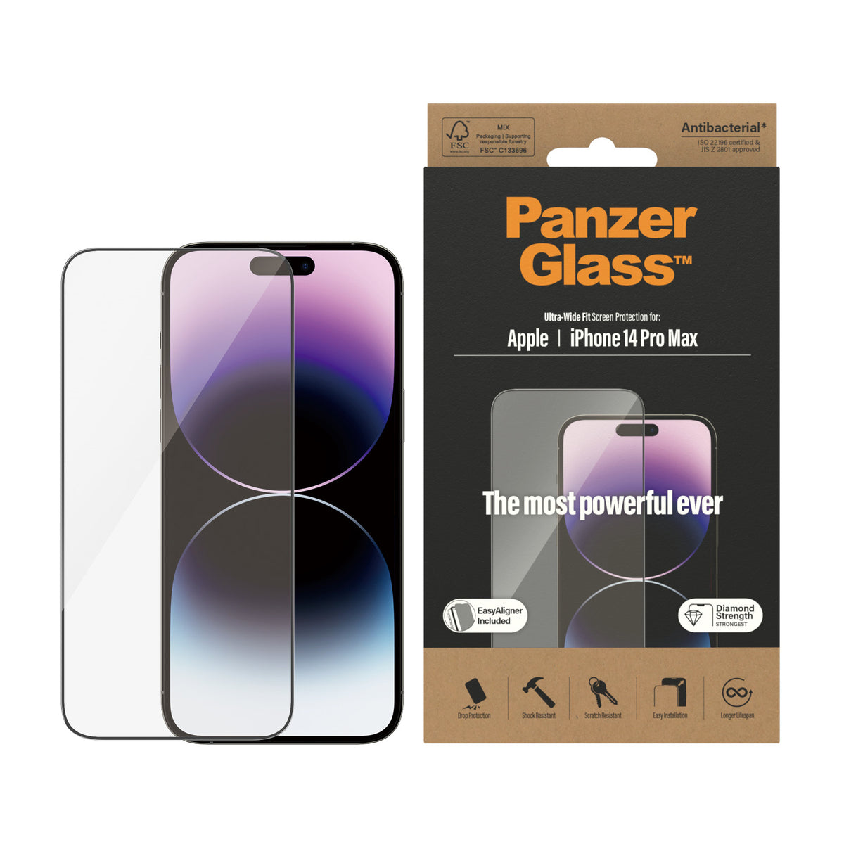 PanzerGlass iPhone 14 Pro Max - billede 2