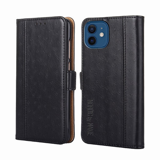 iPhone XS Max Wallet Flip Cover stribe – Sort