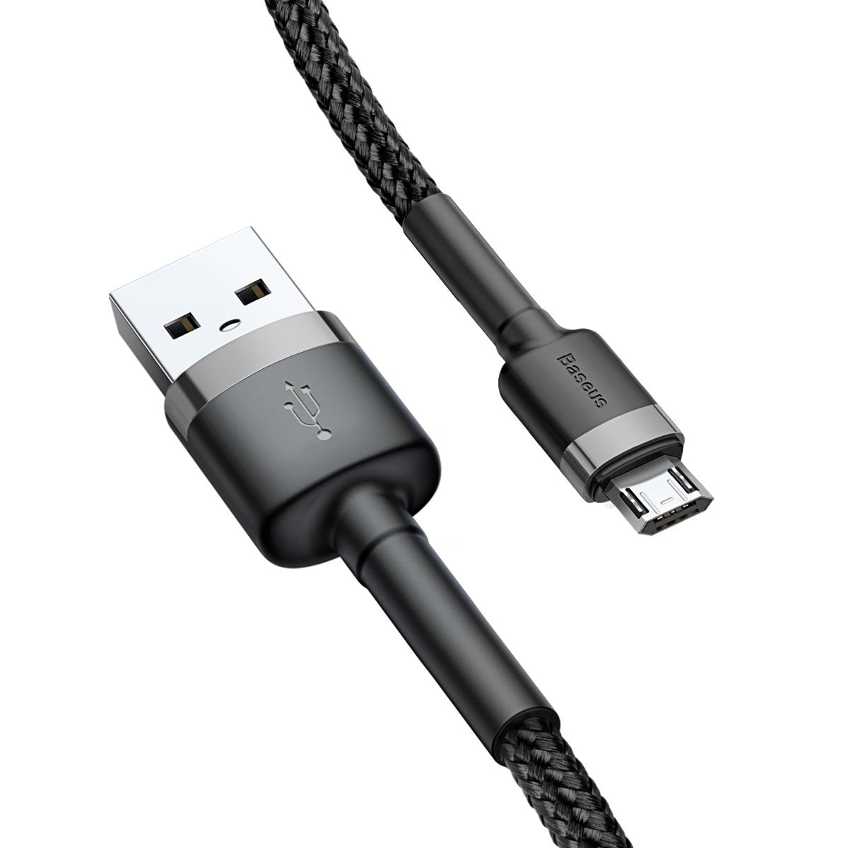 Baseus cable Cafule USB - micro USB 1,0m 2,4A gray-black - billede 3