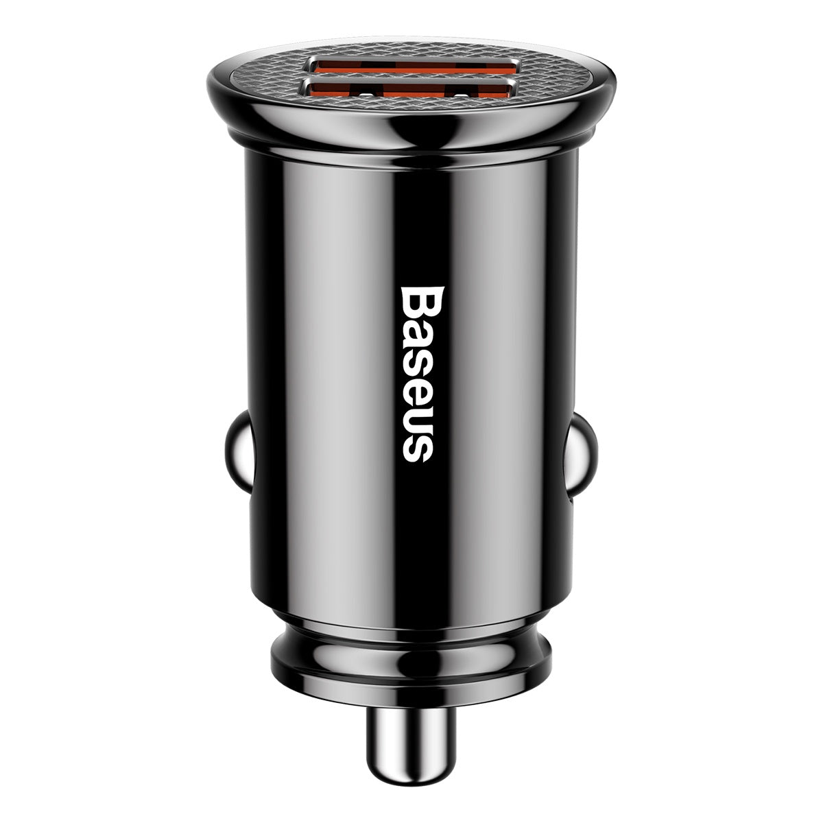 Baseus car charger USB-C - USB black Circular Plastic PD QC 3.0 PPS