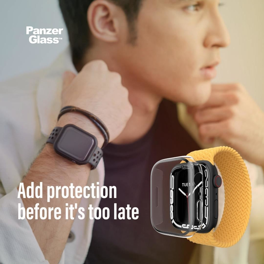 PanzerGlass Full Body Apple Watch 4/5/6/SE (44 mm) Black (AB - billede 9