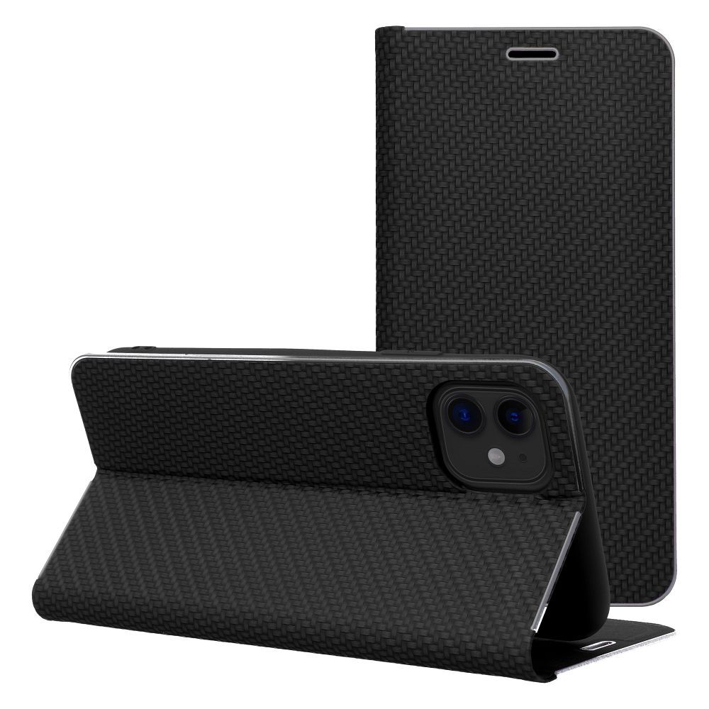 iPhone 14 Wallet Flip Cover Luna – Sort